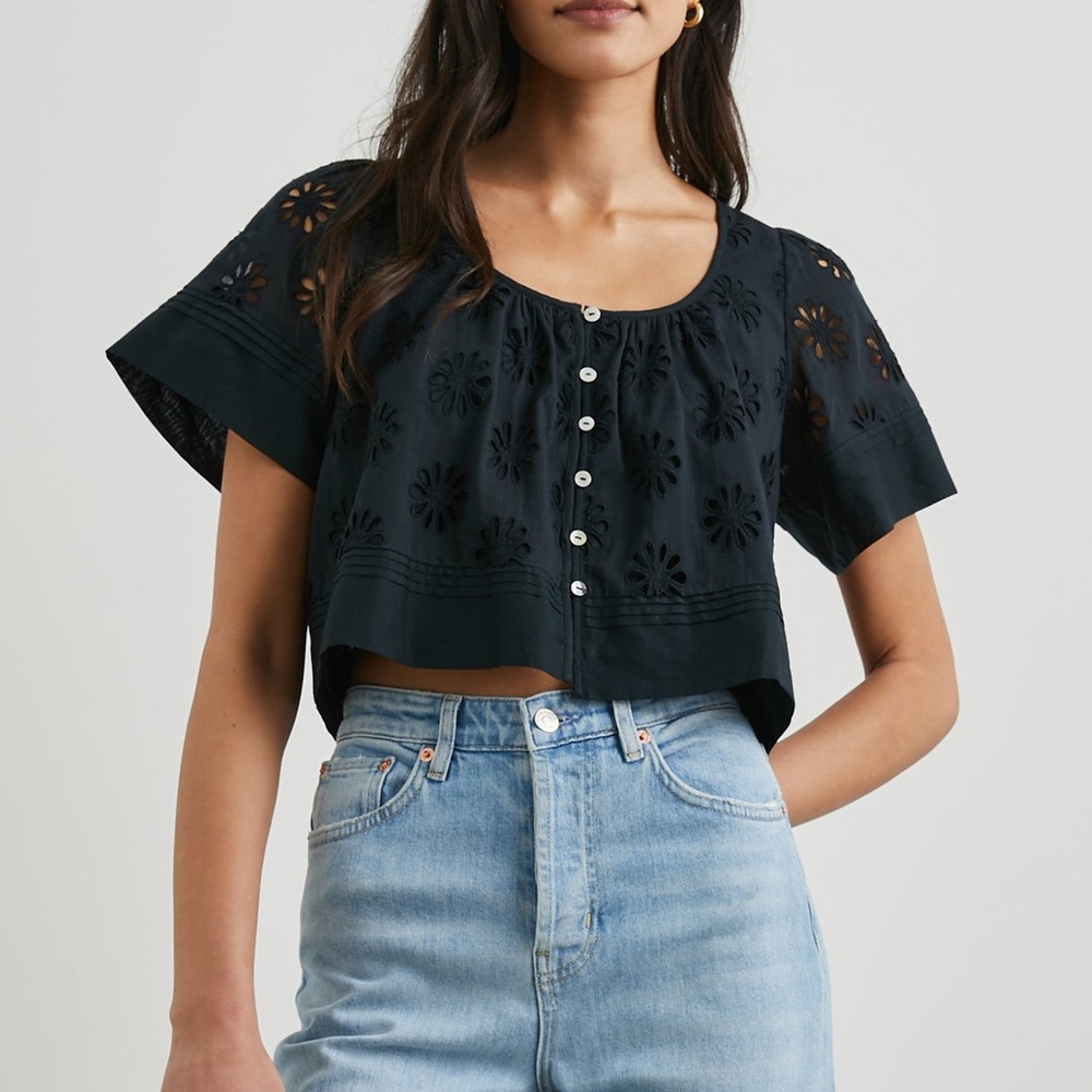 Rails Bambina Eyelet Top NWT
